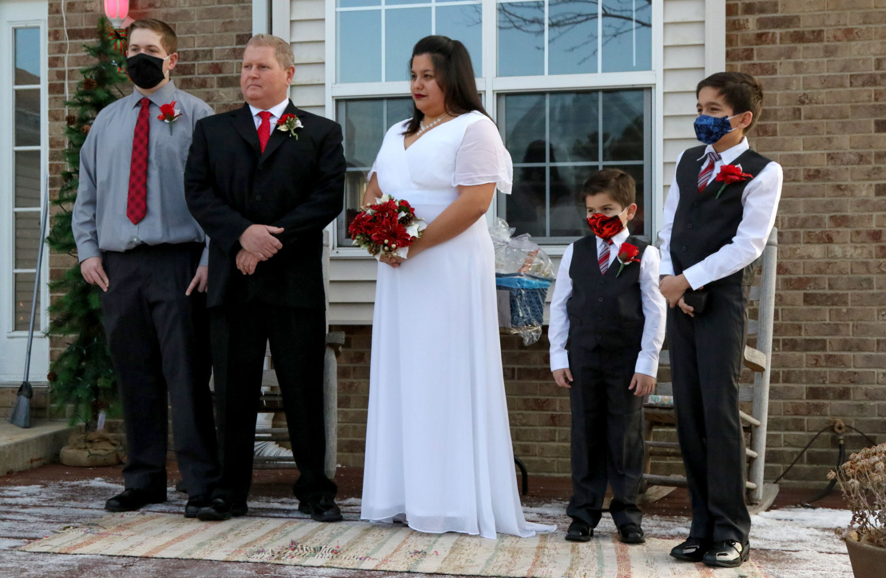New Year's Eve wedding
